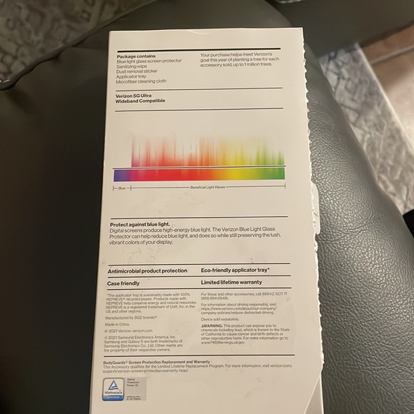 Blue light protector Samsung galaxy s21 fe 5g - Picture 2 of 2